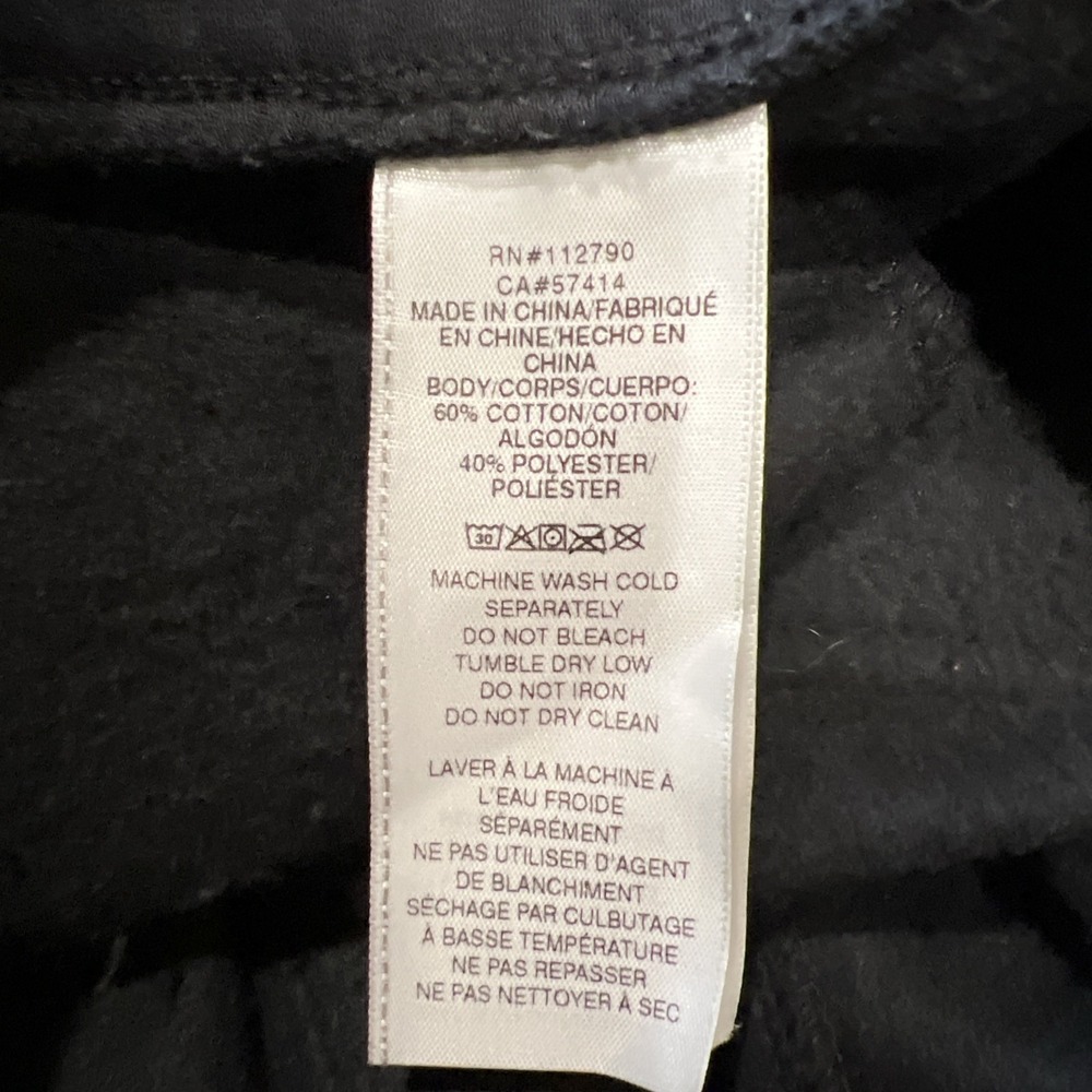 True Religion Antique Buddha Fleece Jogger‎ Pants Black Athleisure - Picture 5 of 7